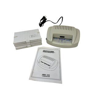 Design Concepts DC-8H Laminator With Laminating Sheet Sets Instruction Manual